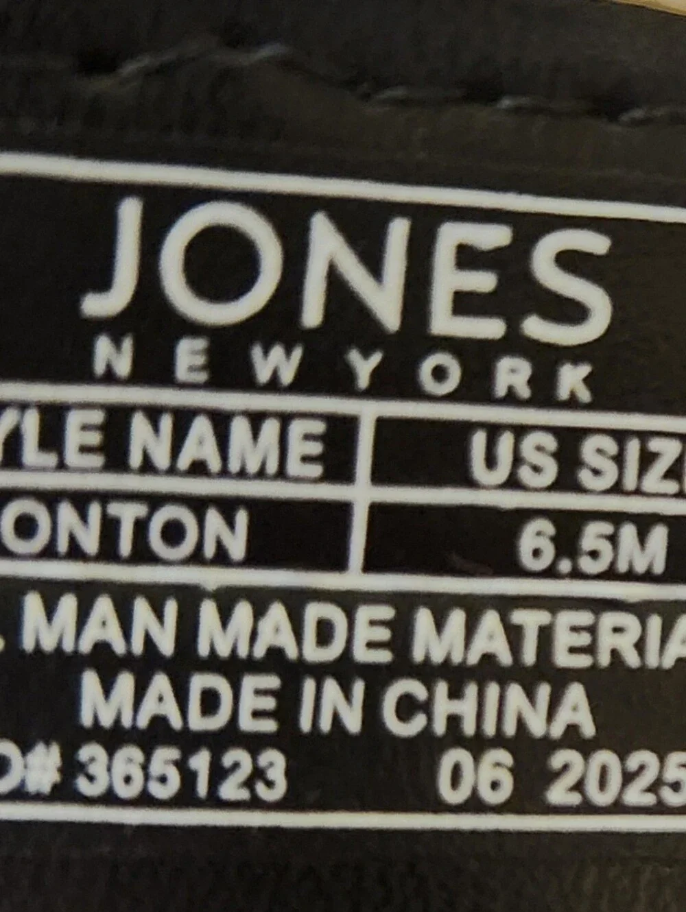 Jones New York Black Knee High Dress Boots New In Box Size 6.5